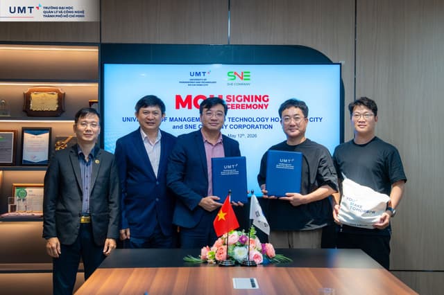 Strategic partnership signing with SNE Company (South Korea) – Expanding international AI hands-on learning opportunities for students