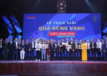 UMT THAM DỰ LỄ TRAO GIẢI QUẢ BÓNG VÀNG VIỆT NAM 2021, MONG MUỐN HỖ TRỢ ĐỘI TUYỂN BÓNG ĐÁ NỮ